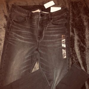 american eagle brand new black jeans